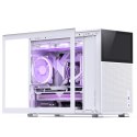 Jonsbo D31 MESH Screen Micro-ATX Gehäuse, Tempered Glass - weiß