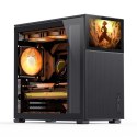 Jonsbo D41 MESH Screen ATX Gehäuse, Tempered Glass - schwarz