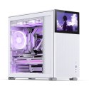 Jonsbo D41 MESH Screen ATX Gehäuse, Tempered Glass - weiß