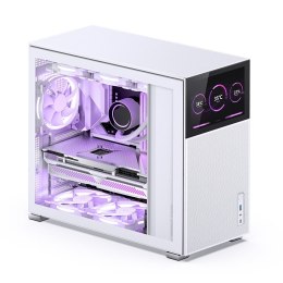 Jonsbo D41 MESH Screen ATX Gehäuse, Tempered Glass - weiß