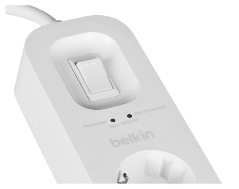 BELKIN LISTWA ZASILAJĄCA 4-PORT + 1XUSB-A, 1XUSB-C 525J