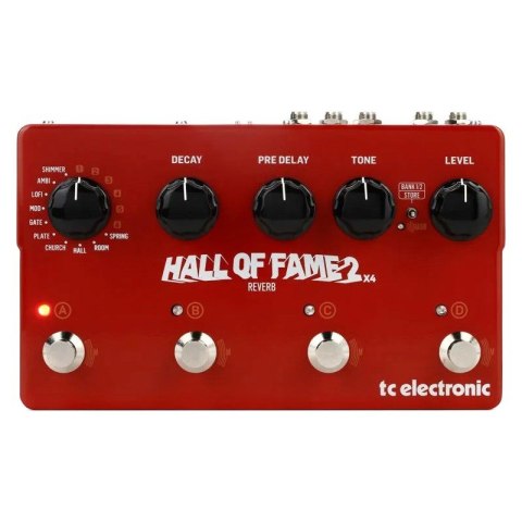 TC Electronic Hall Of Fame Reverb 2 X4 Reverb z technologią TonePrint