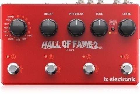 TC Electronic Hall Of Fame Reverb 2 X4 Reverb z technologią TonePrint