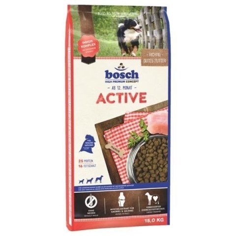 BOSCH Active - sucha karma dla psa - 15 kg