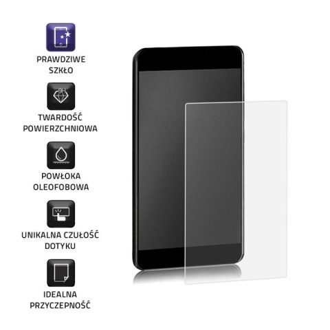 Qoltec Hartowane szkło ochronne PREMIUM do HTC One M7