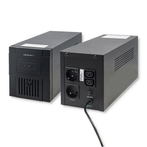 Qoltec Zasilacz awaryjny UPS | Monolith | 1500VA | 900W