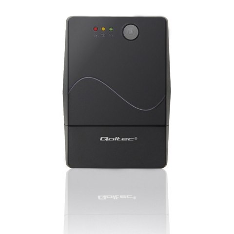 Qoltec Zasilacz awaryjny UPS | Monolith | 650VA | 360W