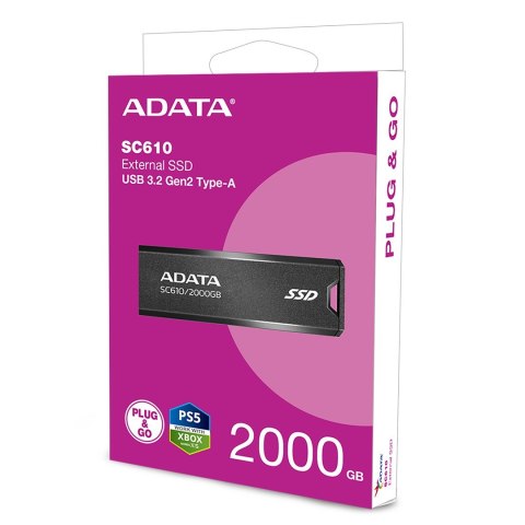 ADATA DYSK SSD SC610 2TB BLACK