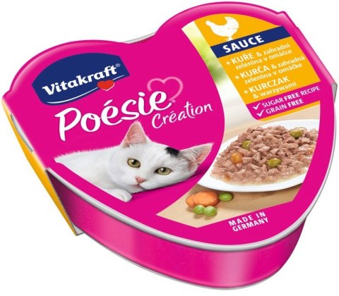 VITAKRAFT POESIE CREATION SOS kurczak/warzywa 85g