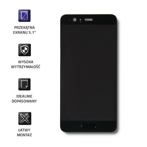 Qoltec Wyświetlacz dotykowy LCD do Huawei P10