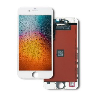 Qoltec Wyświetlacz dotykowy LCD do iPhone 6 | ramka biała