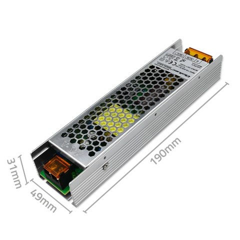 Qoltec Zasilacz impulsowy LED IP20 | 120W | 12V | 10A | Slim