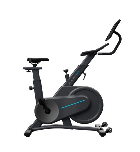 Rower spinningowy, stacjonarny, magnetyczny OVICX Q200X z ekranem dotykowym 15,6" TFT, WIFI bluetooth&app