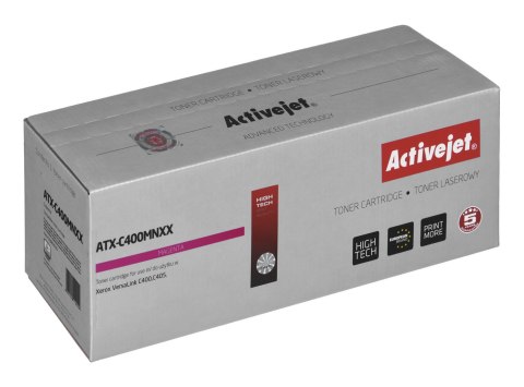 Toner Activejet ATX-C400MNXX (zamiennik Xerox 106R03535; Supreme; 8000 stron; purpurowy)