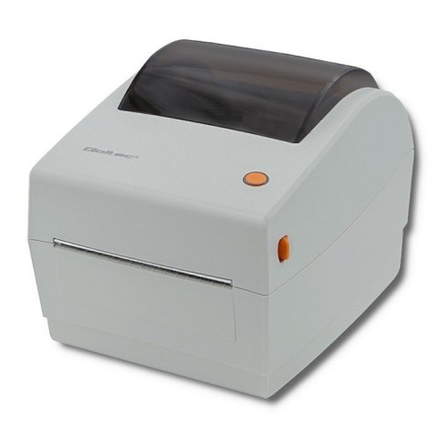 Drukarka etykiet Qoltec 50243 (druk termiczny; LAN, USB; 203 dpi)