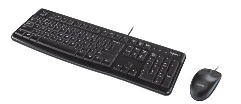 Zestaw klawiatura + mysz Logitech MK120 920-002562 (membranowa; USB 2.0; (US); kolor czarny; optyczna; 1000 DPI)