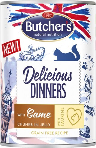 Butcher's Delicious Dinners kawałki z dziczyzną w galaretce 400g