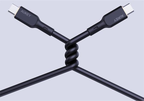 AUKEY CB-SCC241 KABEL USB-C 5A 240W 20V 1M SILICONE