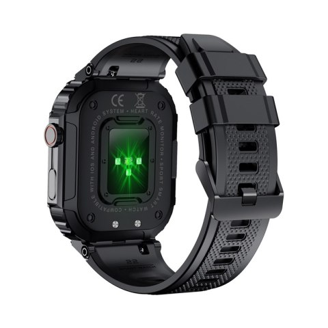 Smartwatch Veltori VT200-1 Czarny Pasek Silikonowy