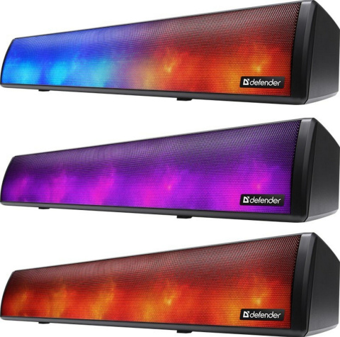 GŁOŚNIK DEFENDER SOUNDBAR Z8 10W LED BLUETOOTH