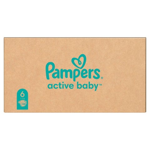 PAMPERS Pieluchy AB Rozm 6, 13-18kg, 128szt