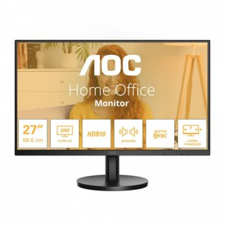 Monitor AOC U27B3A (27" /TFT IPS /60Hz /3840 x 2160 /Czarny)