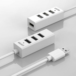 UNITEK HUB 4X USB 2.0 - BIAŁY, Y-2146