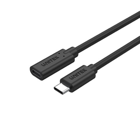 UNITEK PRZEDŁUŻACZ USB-C 10GBPS, 4K60HZ, PD 100W, 1,5M, C14086BK-1.5M