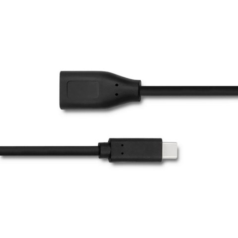 Qoltec Kabel USB 3.1 typ C męski | USB 3.0 A żeński | 0.2m