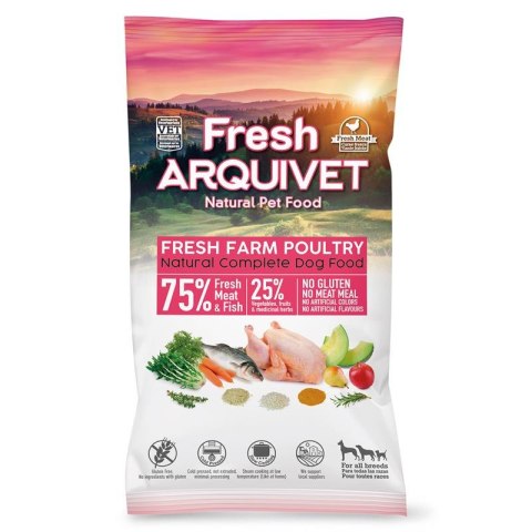 [n] PRÓBKA ARQUIVET FRESH Półwilgotna karma dla psa kurczak i ryba oceaniczna 100 g