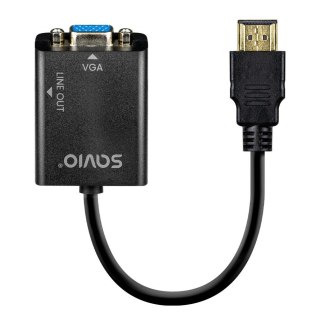 Kabel adapter HDMI-VGA Savio AK-76