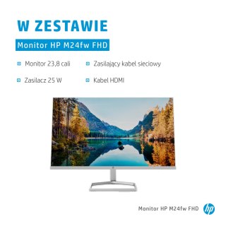 MONITOR HP LED, IPS 23,8" M24fw (2D9K1E9)