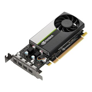 Karta graficzna PNY NVIDIA T1000 4GB, GDDR6, 4x DisplayPort, PCI Express 3.0, LP - ATX bracket, Small Box