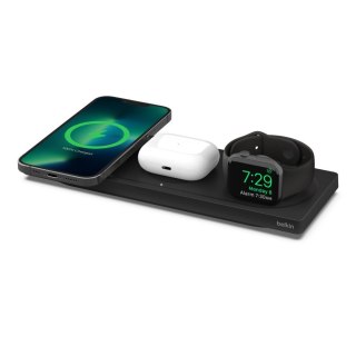 BELKIN 3IN1 WIRELESS CHARGING PAD WITH MAGSAFE BLK