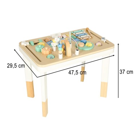 Lulilo Stolik manipulacyjny montessori kolorowy