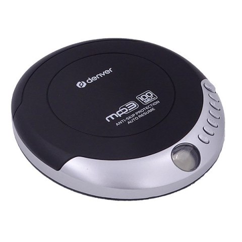 Discman z auto resume i anti-shock DMP-391 czarno-srebrny