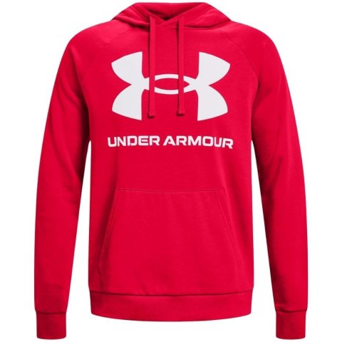 Bluza męska Under Armour Rival Fleece Big Logo HD czerwona 1357093 600