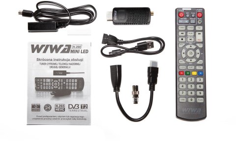 OUTLET_1: Tuner DVB-T/T2 WIWA H.265 MINI LED (OUTLET)