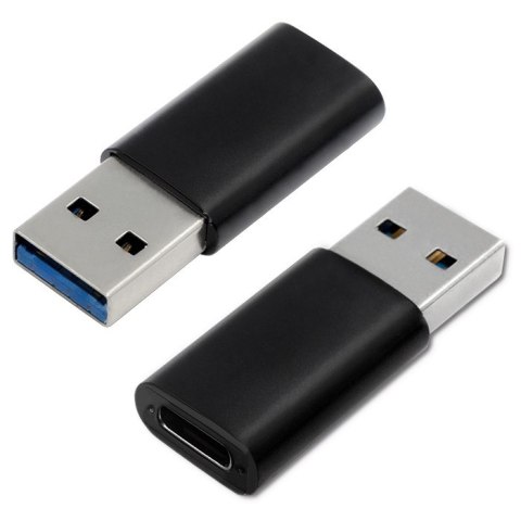 Qoltec Adapter USB typ A męski | USB typ C żeński