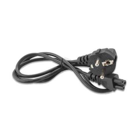 Qoltec Kabel zasilający koniczynka | 3pin | S03/ST1 | 1.2m