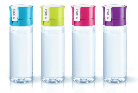 Butelka filtrująca Brita Fill&Go różówa + 4 filtry MicroDisc