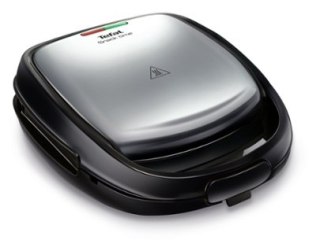 Opiekacz TEFAL SW341D12 (700W /2 kanapki /Inox-czarny )