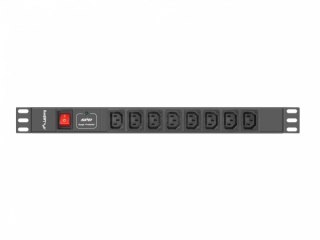 Listwa zasilająca LANBERG PDU-08I-0200-C20-BK