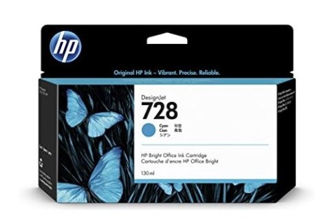 Tusz HP HP 728 Cyan F9K17A