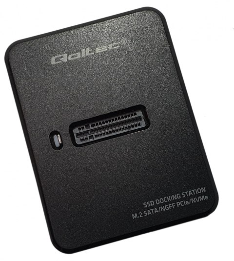 Qoltec Stacja dokująca dysków SSD M.2 SATA/PCIe | NGFF/NVMe | USB 3.1