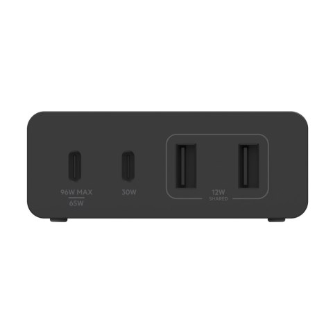 Ładowarka Belkin BoostCharge Pro 4-Port 2xUSB-C PD 3.0 + 2xUSB-A GaN Charger 108W Black