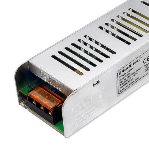 Qoltec Zasilacz impulsowy LED IP20 | 150W | 12V | 12.5A | Slim