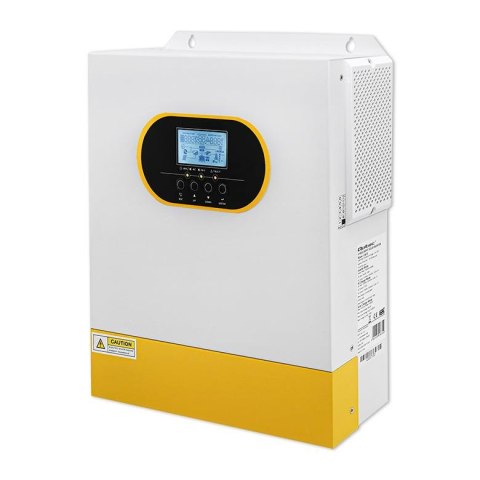 Inwerter solarny Qoltec hybrydowy Off-Grid 3.5kVA | 3.5kW | 100A | MPPT | LCD | BMS | Sinus