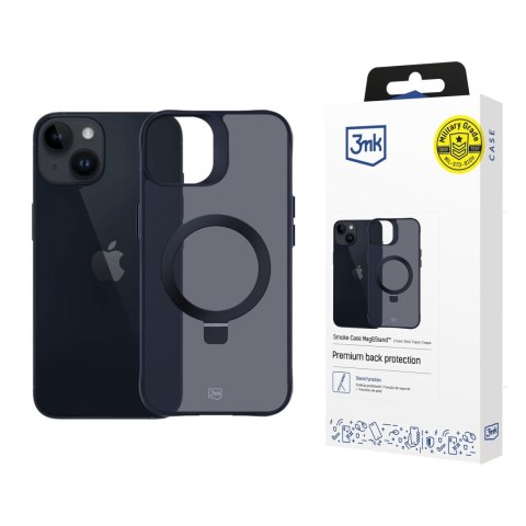 Etui na telefon 3mk Smoke Case Mag&Stand do Apple iPhone 13/14