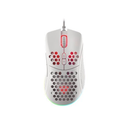 Genesis | Gaming Mouse | Wired | Krypton 555 | Optical | Gaming Mouse | USB 2.0 | White | Yes